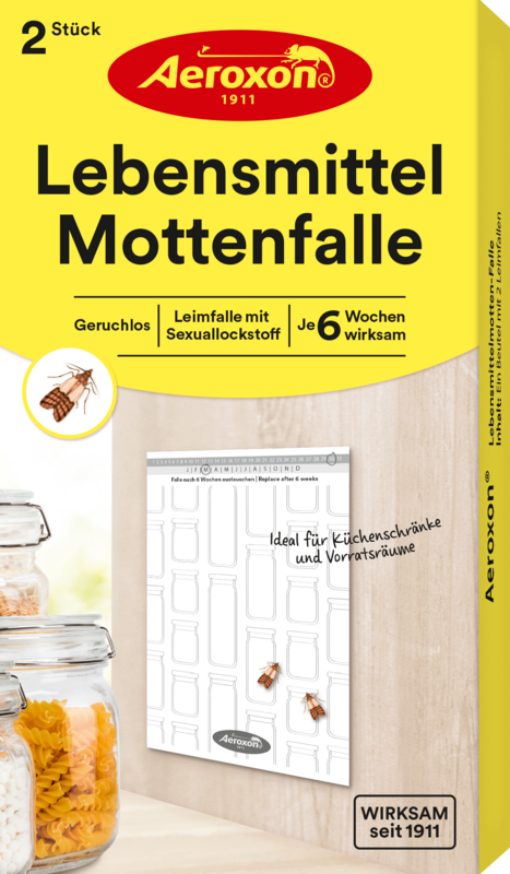 Aeroxon Lebensmittelmotten-Fallen